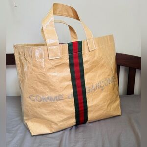 Sold!【Gucci x Comme des Garçons】Sherry Line Tote Bag
